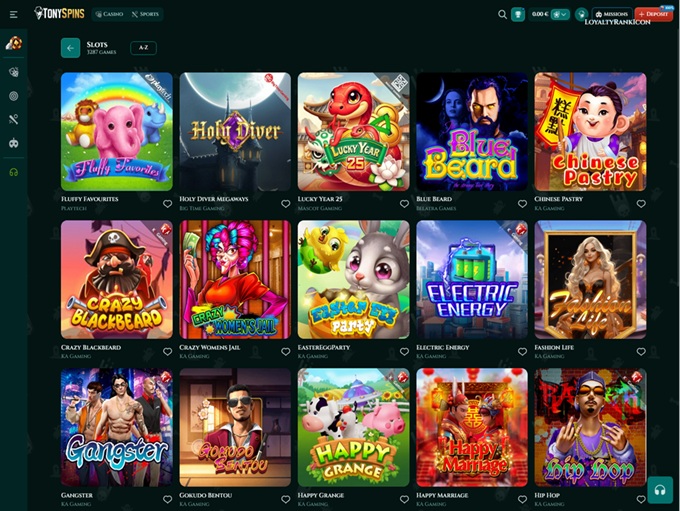 TonySpins screenshot 2