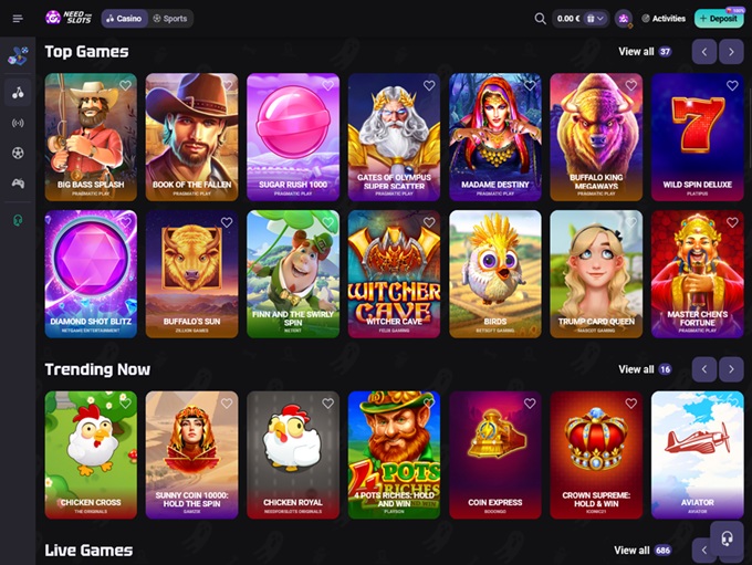 NeedforSlots screenshot 2