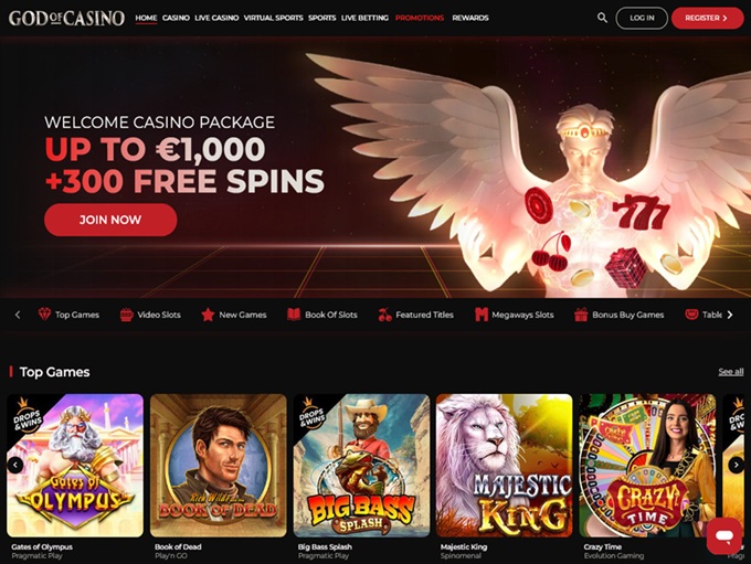 God Of Casino screenshot 1