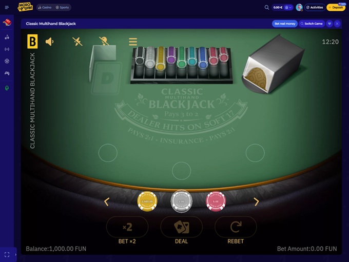 Morospin Casino screenshot 6