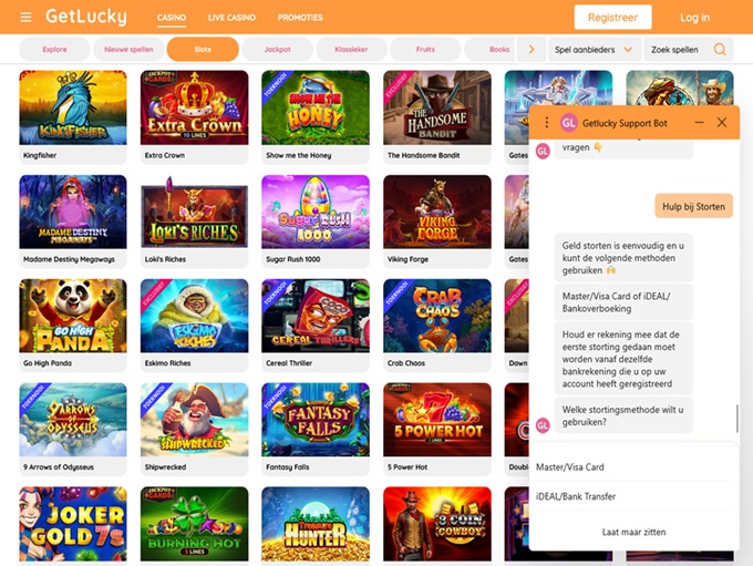 GetLucky.nl screenshot 3