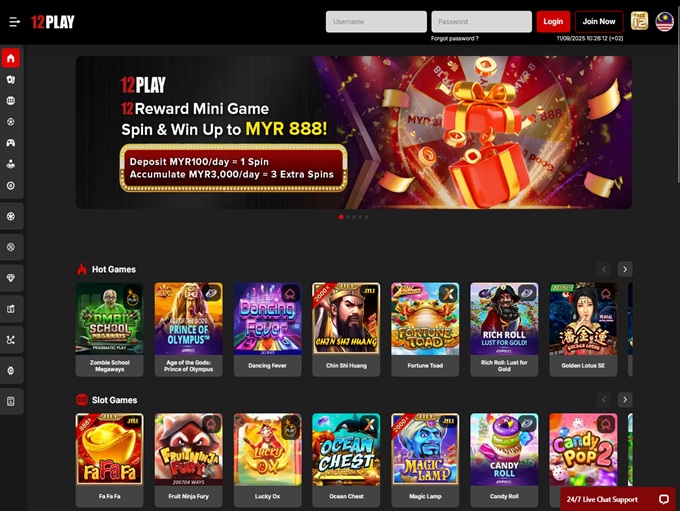 12Play Casino screenshot 1