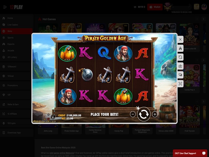 12Play Casino screenshot 4