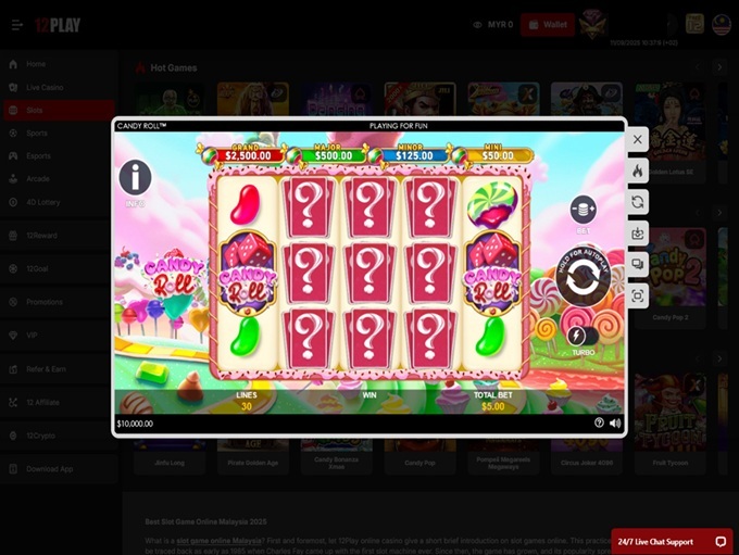 12Play Casino screenshot 5