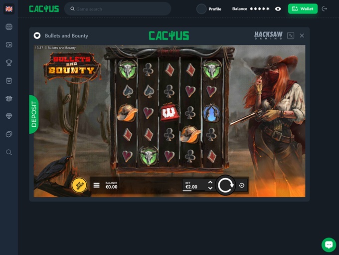Cactus Casino screenshot 4