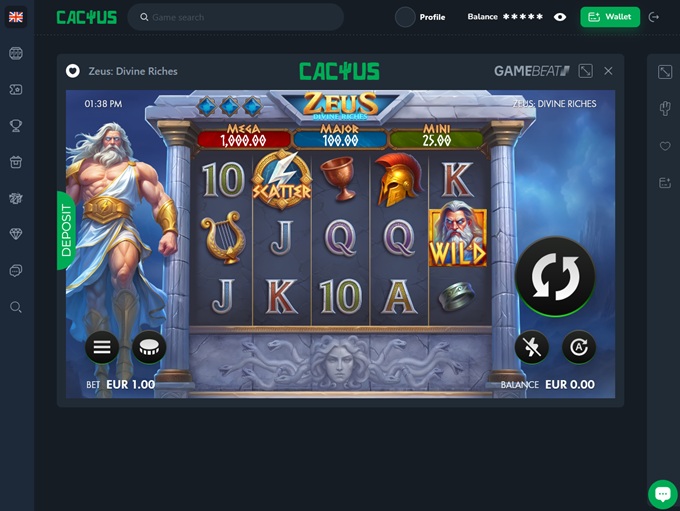 Cactus Casino screenshot 5
