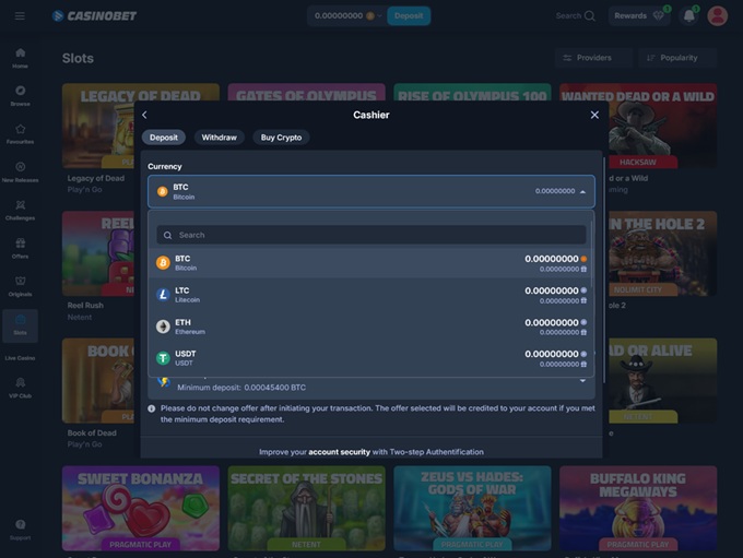 CasinoBet screenshot 3