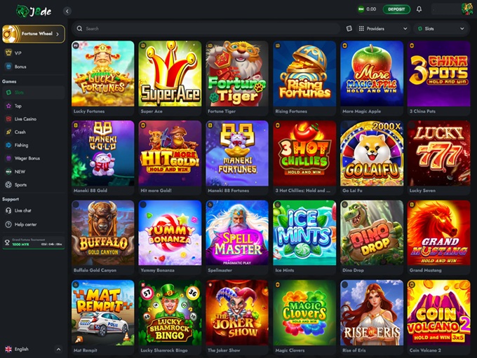 J8de Casino screenshot 2