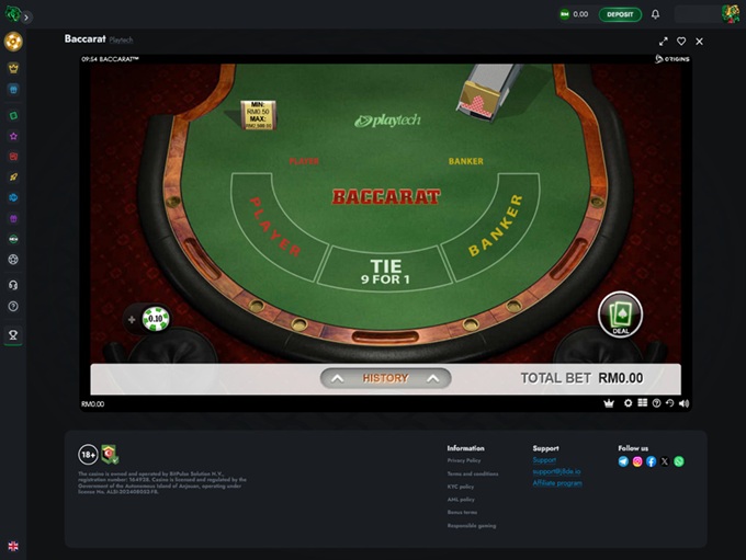 J8de Casino screenshot 3