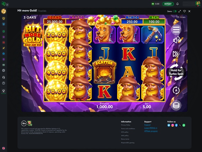 J8de Casino screenshot 5