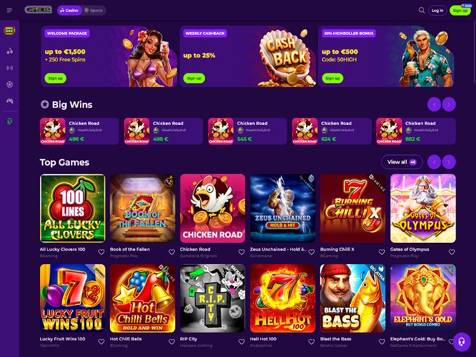 Gambloria Casino screenshot 1