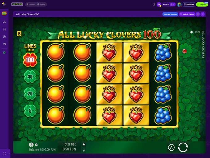 Gambloria Casino screenshot 5