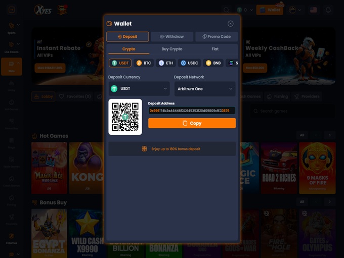 Xyes Casino screenshot 3