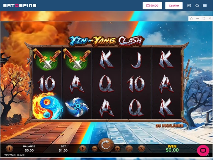 SatoSpins Casino screenshot 4