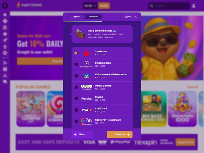 PartySpins screenshot 3