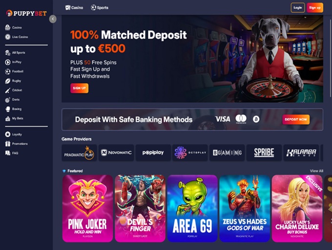 PuppyBet screenshot 1