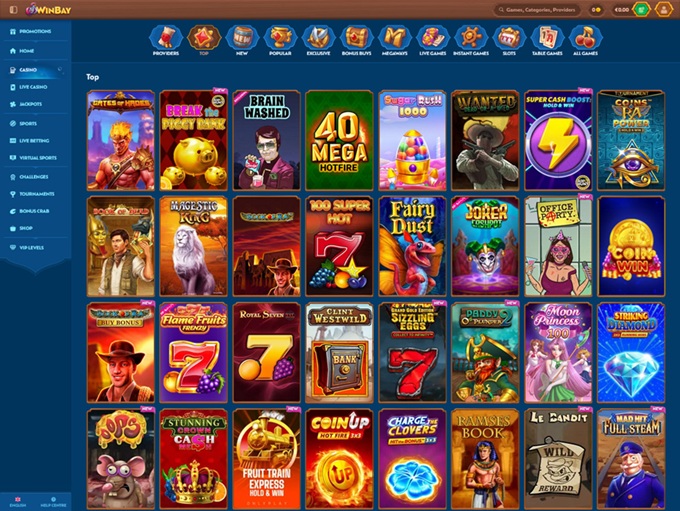 Winbay Casino screenshot 2