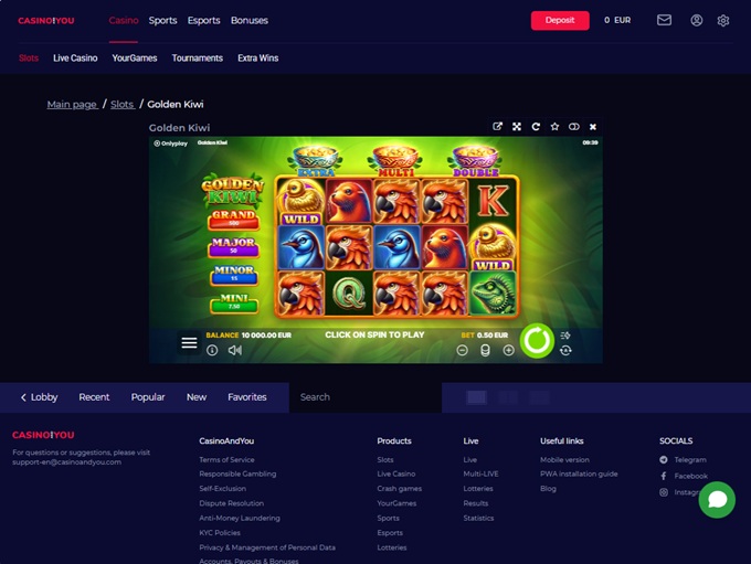 CasinoAndYou screenshot 5