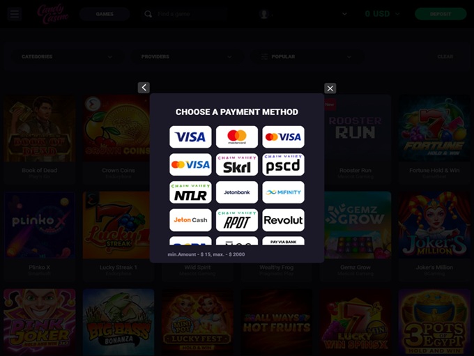 Candy Casino screenshot 3