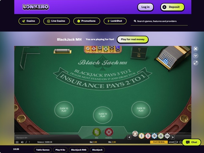 Lonkero Casino screenshot 6
