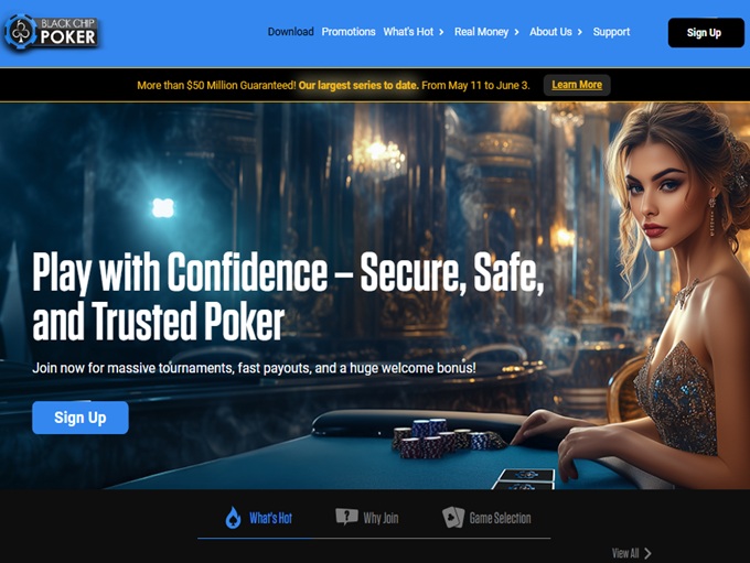 Black Chip Poker screenshot 1