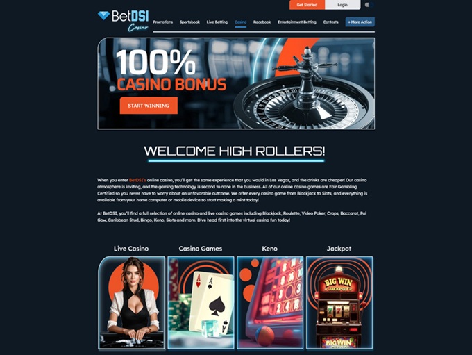 BetDSI lobby