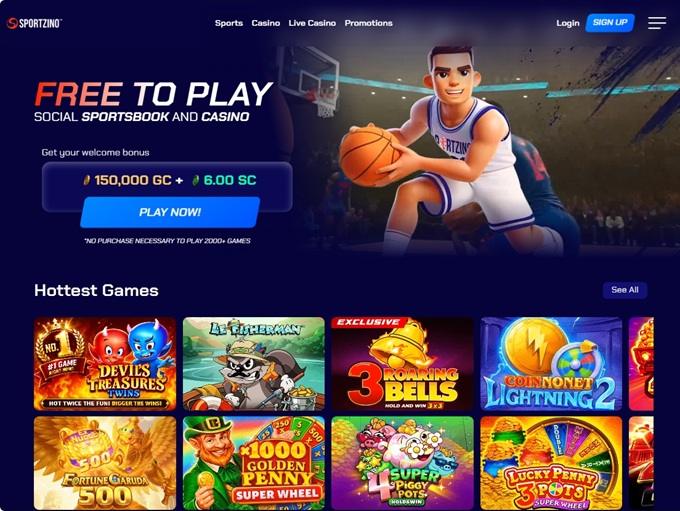 Sportzino screenshot 1