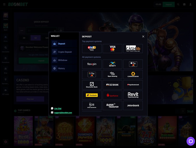BeOnBet screenshot 3