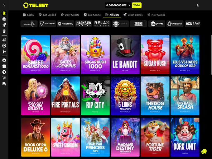 TelBet Casino screenshot 2