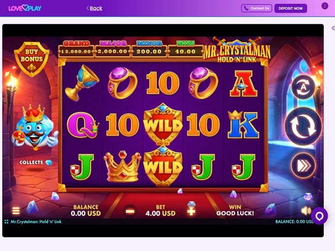 Love2Play Casino screenshot 4