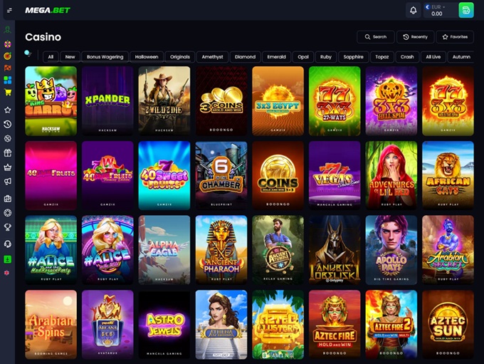 Mega.Bet screenshot 2