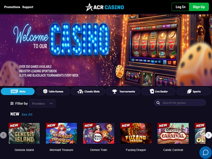 ACR Casino screenshot 1