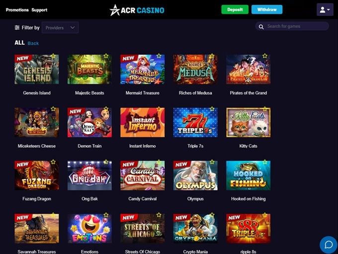 ACR Casino screenshot 2