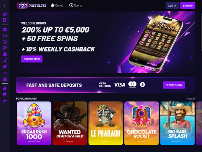 Fast Slots Casino screenshot 1