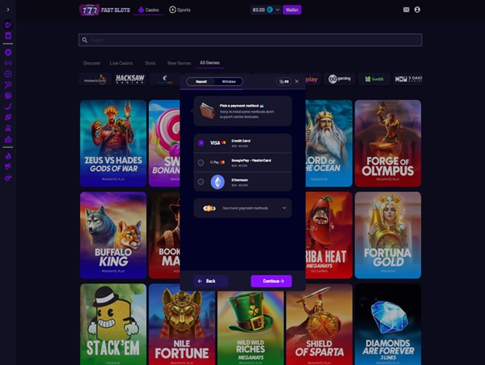 Fast Slots Casino screenshot 3