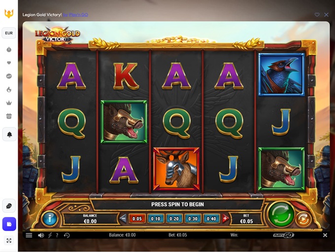 Spinrise Casino screenshot 4