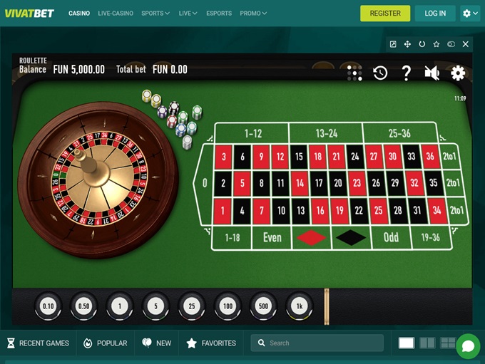 Vivatbet Casino screenshot 6