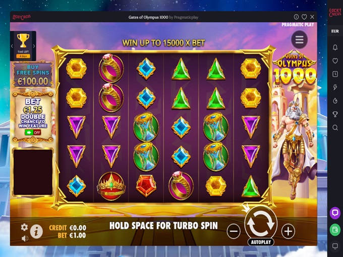 Lucky Circus Casino screenshot 4