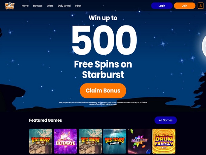 Wolf Spins screenshot 1