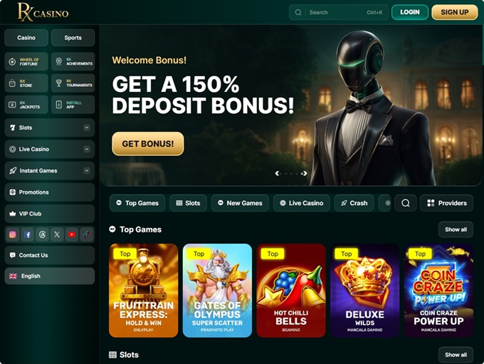 RX Casino lobby