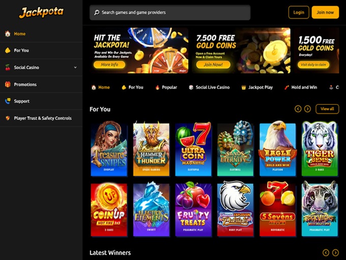 Jackpota lobby