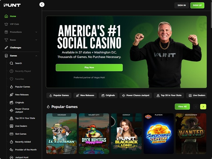 Punt.com lobby