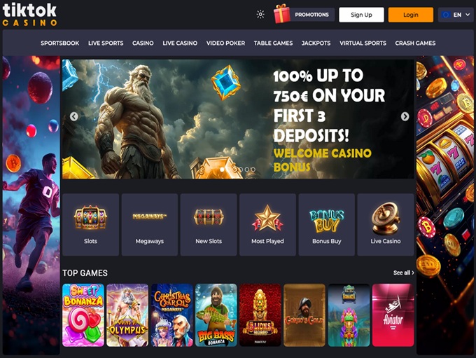 TikTok Casino screenshot 1