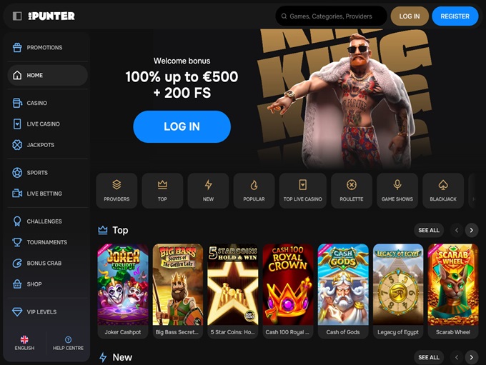 MrPunter Casino screenshot 1