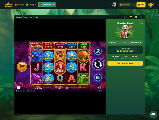 FortuneWheelz Casino screenshot 5