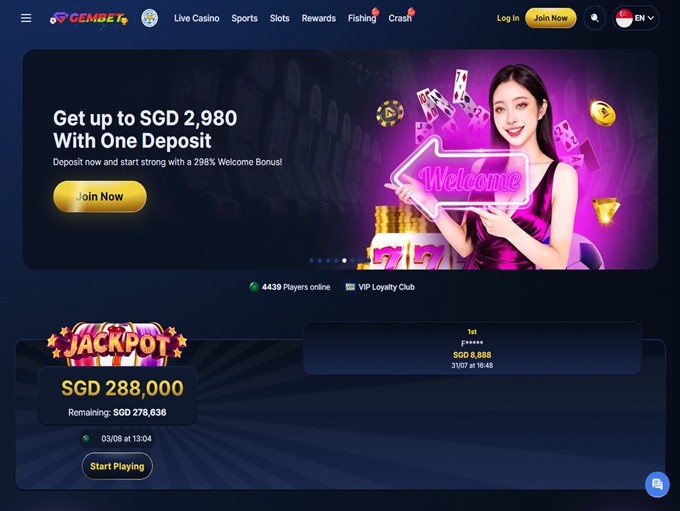 GemBet Casino screenshot 1