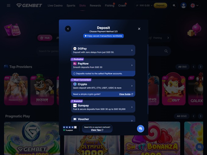 GemBet Casino screenshot 3
