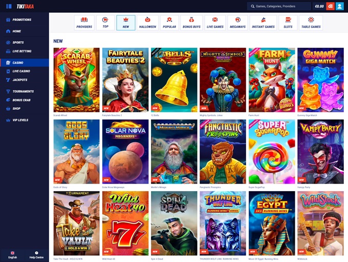 TikiTaka Casino screenshot 2