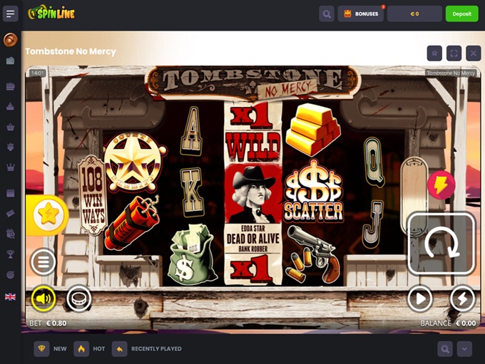 Spinline Casino screenshot 4