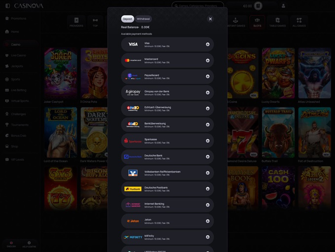 Casinova screenshot 3
